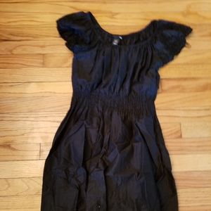 Black summer dress